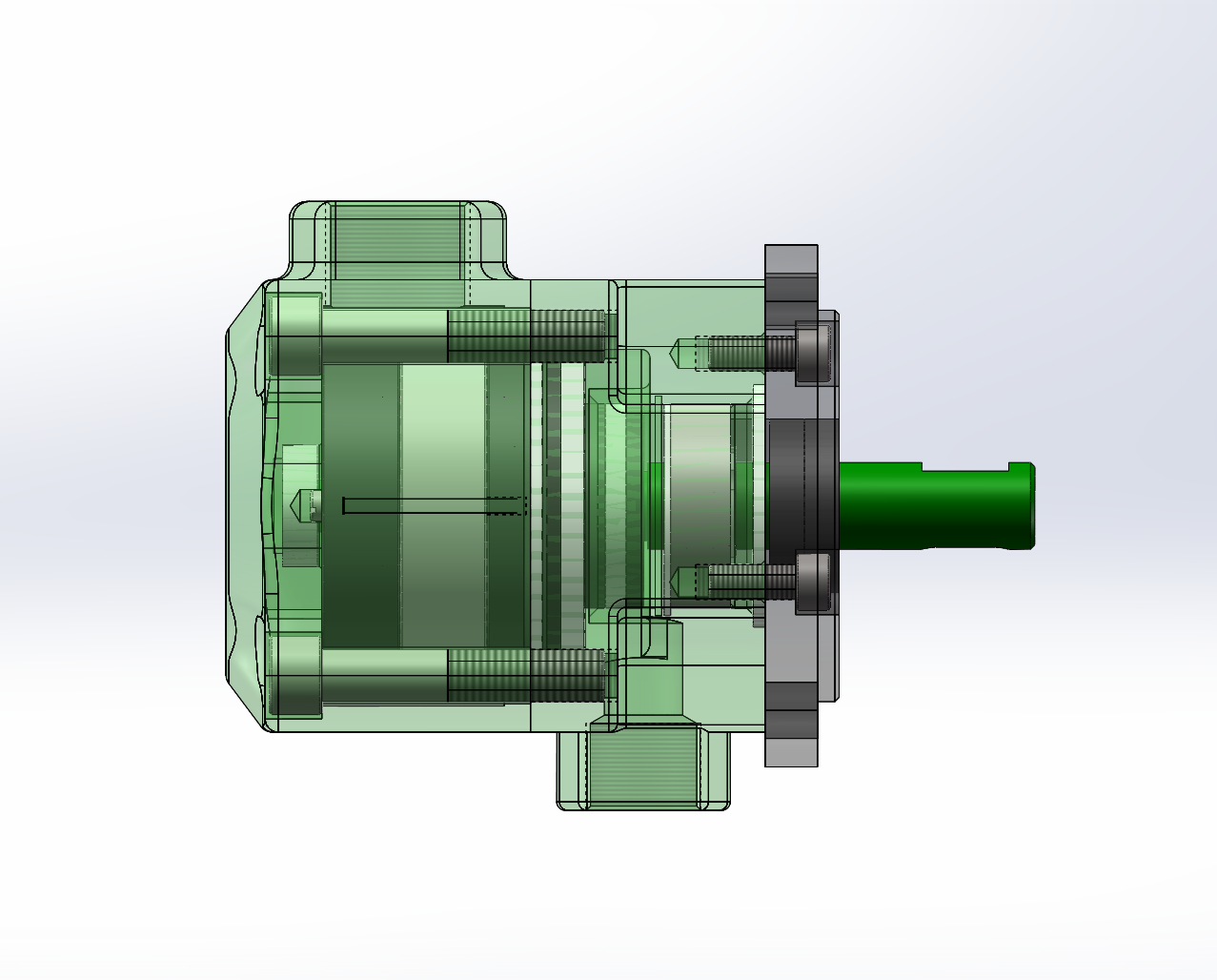 YB叶片泵设计(SW+CAD+说明书)